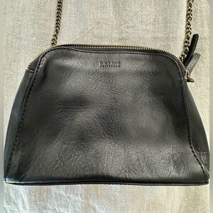 Black Leather Crossbody Bag ‘O My Bag’ brand